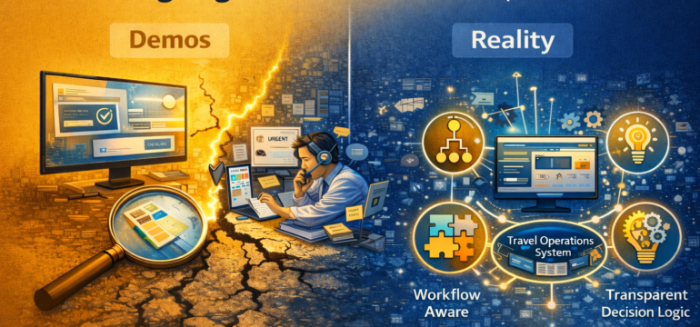 designing travel tech for real operations