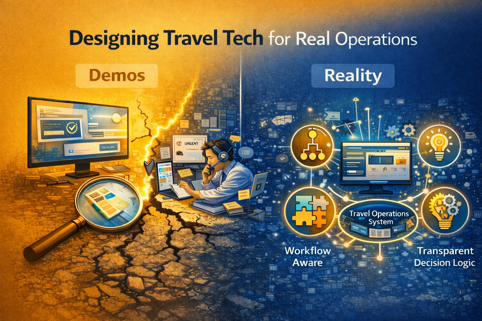 designing travel tech for real operations