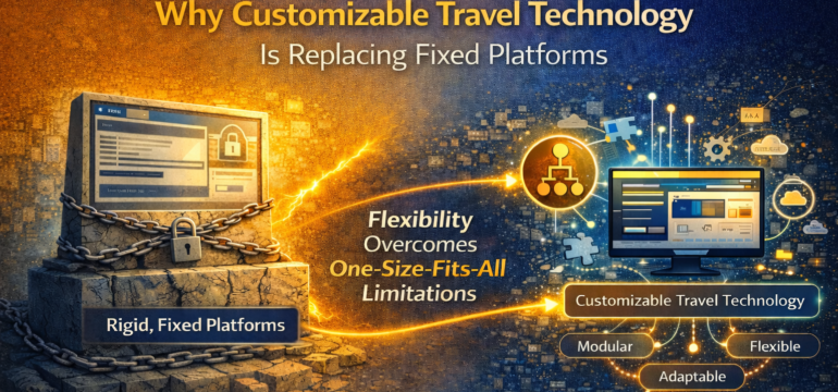 why customizable travel technology Is replacing fixed platforms
