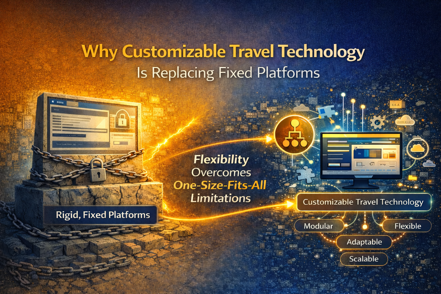 why customizable travel technology Is replacing fixed platforms