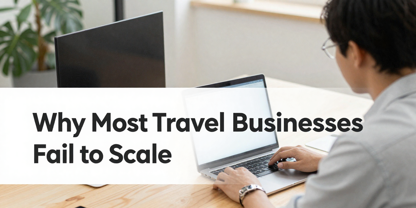 why most travel business fail to scale